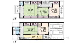 鈴塚町南谷貸家間取り図面