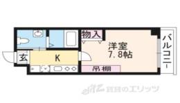 フラッティ衣笠間取り図面