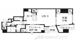 プレミスト京都御池通間取り図面