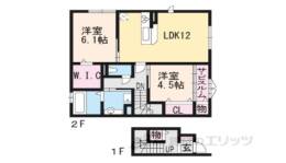 ｖｉｌｌａ高畔間取り図面