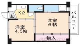 ビレッジハウス長岡１号棟間取り図面