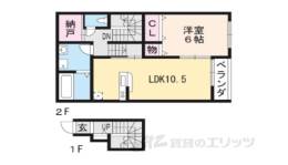 アネックス左城間取り図面