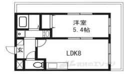 クレアーレ富小路間取り図面