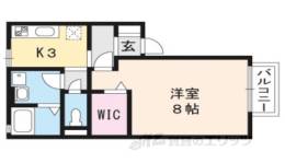 サルドセジュール2番館間取り図面