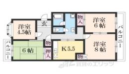 ジャデーン桂１間取り図面