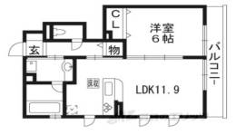 エーデルハイム南端間取り図面