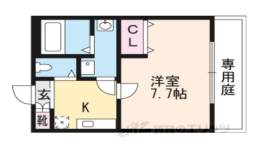 ナウリヴィエール２間取り図面
