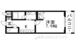 ベラジオ京都西院ウエストシティ間取り図面