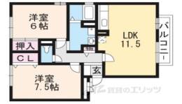 メルベーユ吉兆Ａ棟　間取り図面