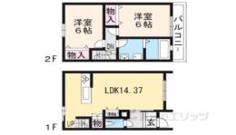 セントフィオーレ西山天王山間取り図面