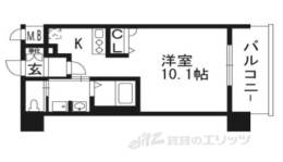 アクアプレイス京都西院間取り図面