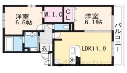 Ｃａｓａ　ｒａｆｆｉｎｅ　瀬田Ａ棟間取り図面