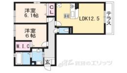 Ｃａｓａ　ｒａｆｆｉｎｅ　瀬田Ｂ棟間取り図面