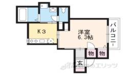 ATTENIR I (ｱﾄﾆｰﾙｱｲ)間取り図面