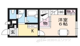 レオパレス嵯峨野間取り図面