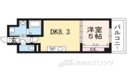 グランパシフィック東向日間取り図面