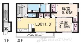 フルール間取り図面