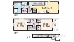 ヴェラルーナ天神間取り図面