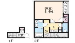 クレイノボービラージュ３間取り図面
