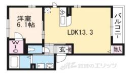 スプリング山城間取り図面