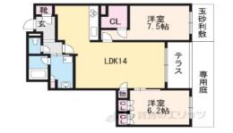プレージア京都聖護院ノ邸間取り図面