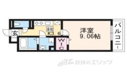 アールメゾン同志社駅前間取り図面