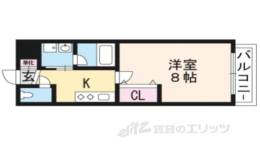 A-ｍｏｎ太秦天神川間取り図面