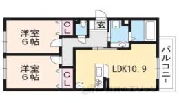 ロイヤル西野山間取り図面