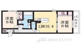 ロイヤル西野山間取り図面