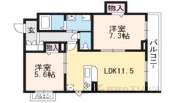 シャーメゾン御前西間取り図面