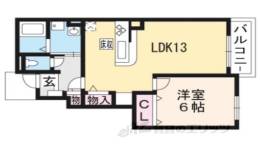 ブローテＢ間取り図面