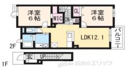 ブローテＢ間取り図面