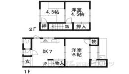 貸家間取り図面