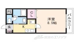 ドーミトゥリィ久野部間取り図面