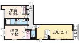 シャーメゾンハピネス弐番館間取り図面