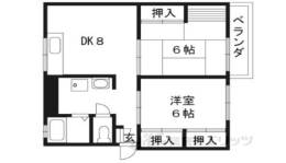 ハイツ南山路Ａ間取り図面