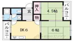 第二冨増ハイツ間取り図面