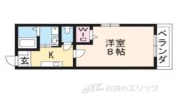 クレドール京都洛南間取り図面