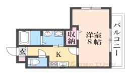 クレドール京都洛南間取り図面