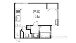 鴨戸ハイツ間取り図面