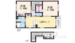メゾン・ビオルネ３間取り図面