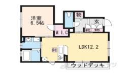 メゾン・ビオルネ３間取り図面