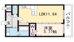 北山モノムジカ間取り図面