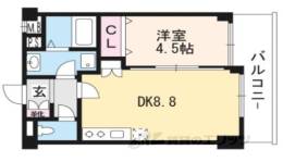 プリシード桃山御陵レジデンス間取り図面
