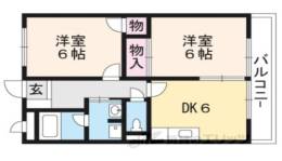 ロザージュ２間取り図面