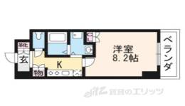 ボヌール華西陣間取り図面