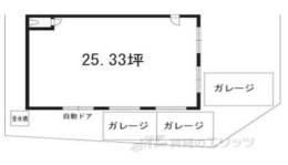 伊勢田町名木２丁目店舗事務所間取り図面