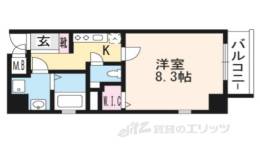 フォレスト西大路五条間取り図面