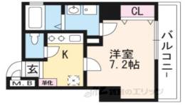 フォレスト西大路五条間取り図面