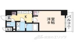 フォレスト西大路五条間取り図面